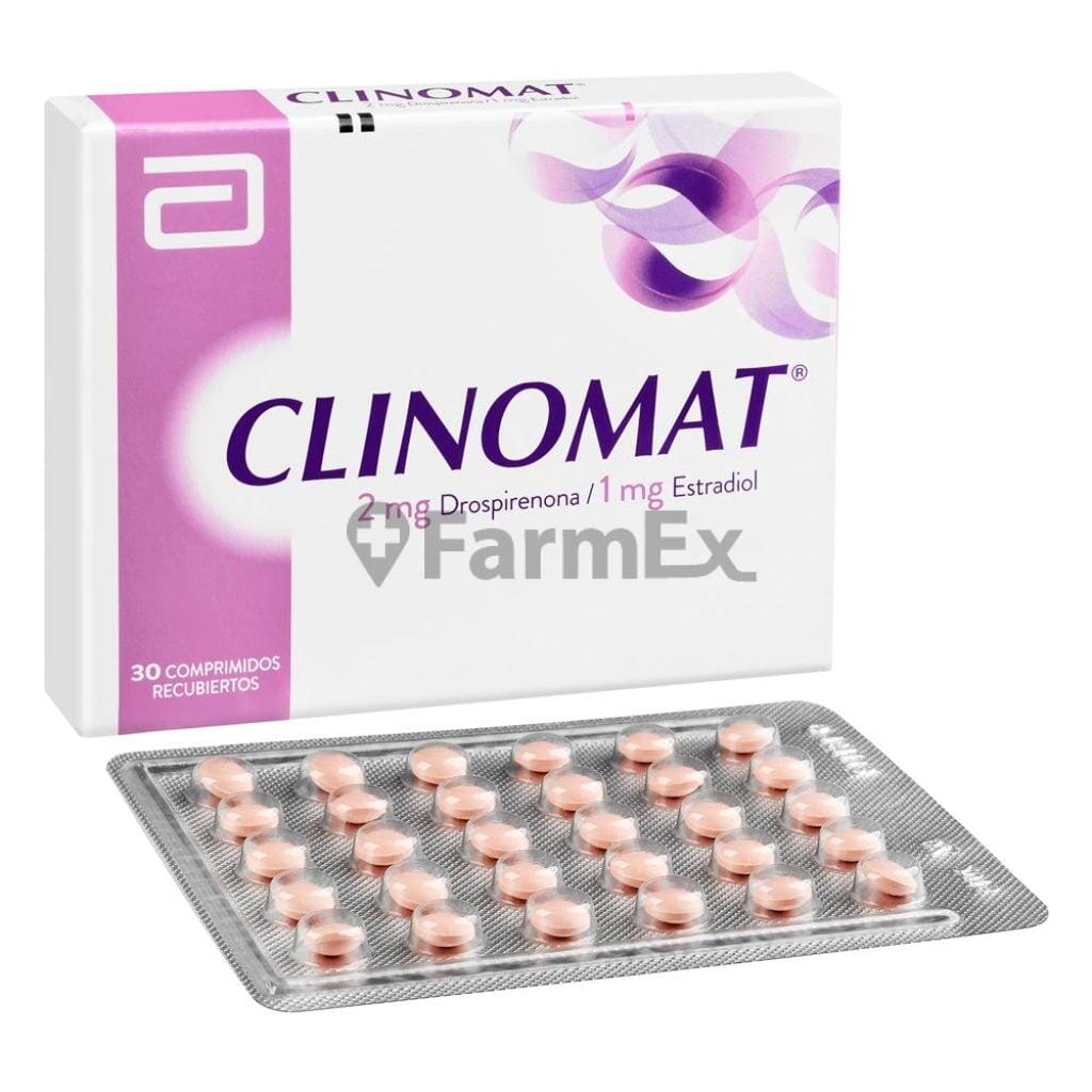 Clinomat 2 mg x 30 comprimidos Farmex-VidaTres-Persistente